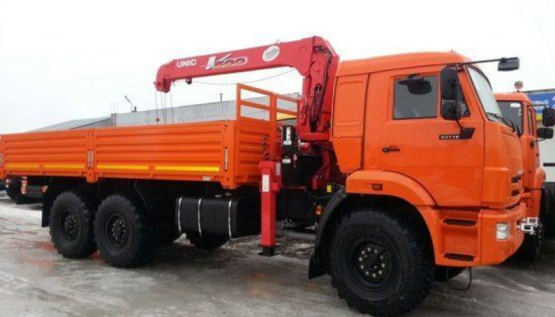 КамАЗ 43118 с КМУ UNIC UR V-504 (65861-62012-46) Спецтехника КАМАЗ