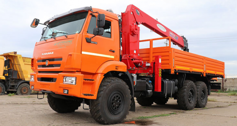 438201-202324-50 Краны-манипуляторы (КМУ) на базе КАМАЗ